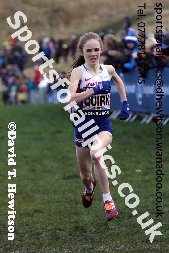 Junior womens Great Edinburgh Cross Country, 2017 Great Edinburgh Cross Country. Photo: David T. Hewitson/Sports for All PIcs